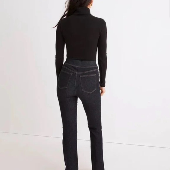 Madewell Turtleneck Long Sleeve Bodysuit Black Size Medium NWT - Picture 3 of 12